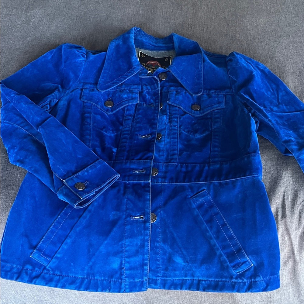 Marc Jacobs Vibrant Blue Jacket Medium - Picture 7 of 9